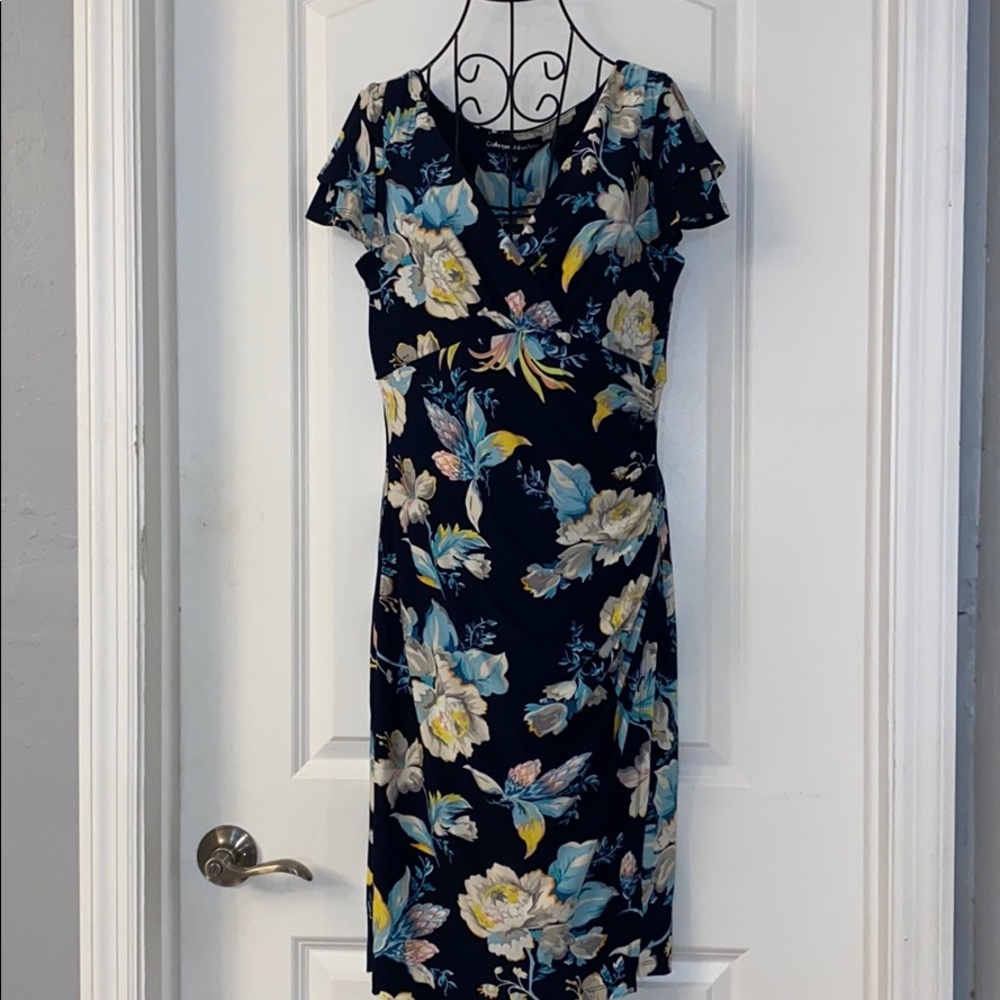 NWT floral dress fitted